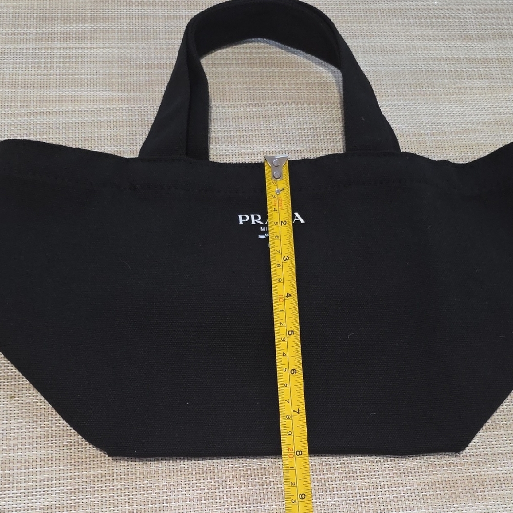 PRADA Mini Tote Bag Novelty Blavk Limited Edition - Picture 5 of 9